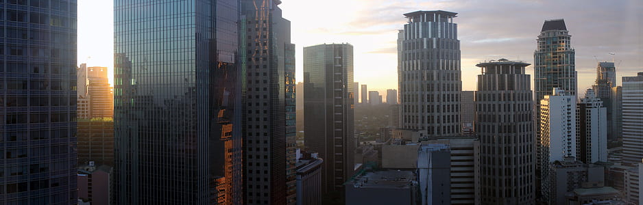 aerial photograph of high-rise buildings thumbnail