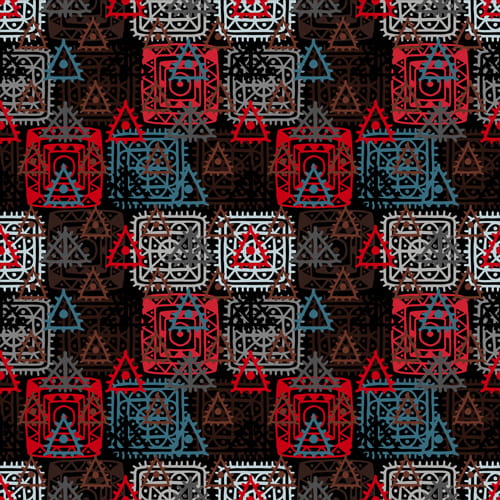 Hand drawn abstract seamless pattern vectors 14 eps file