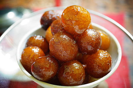 selective focus photography sweet balls on bowl thumbnail