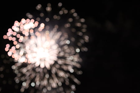 fireworks, fire, party, night, celebration, defocused thumbnail