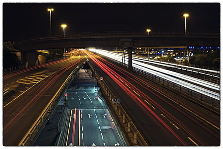 timelapse photo of a highway thumbnail