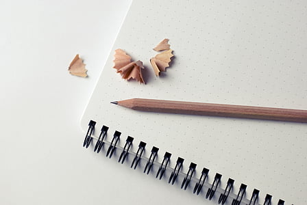 white notepad with brown pencil thumbnail