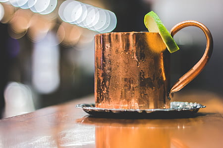 brown mug with slice of lime thumbnail