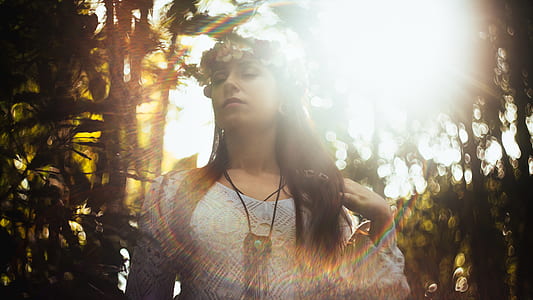 fashion, person, woman, forest thumbnail