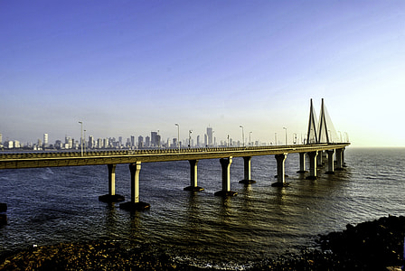 Rajiv gandhi sea link in Mumbai, India thumbnail