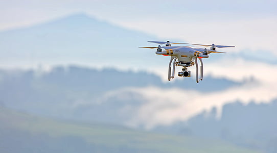 selective focus photo of DJI Phantom drone thumbnail