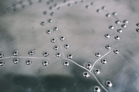 Metal plates with rivets seamless background thumbnail