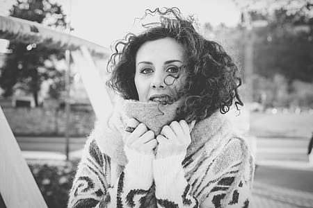 Girl Wearing Fur Coat thumbnail