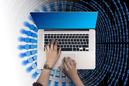person using MacBook Pro thumbnail
