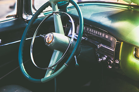 blue steering wheel thumbnail