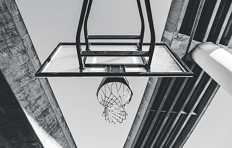 worm's view of basketball hoop thumbnail