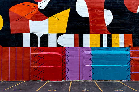 abstract painted wall thumbnail
