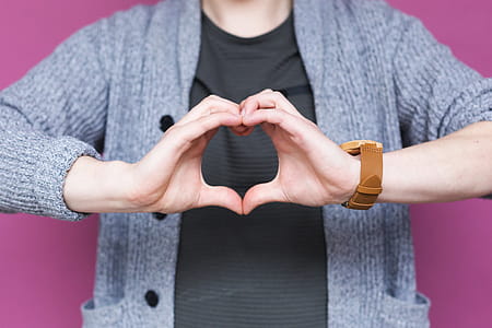 Heart Hands In Front Photo thumbnail