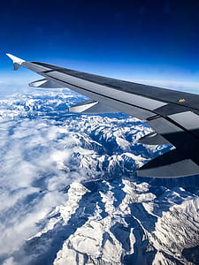 aerial view photography of mountain alps thumbnail