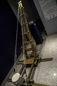 Crane Machine used to build original Parthenon, Nashville thumbnail