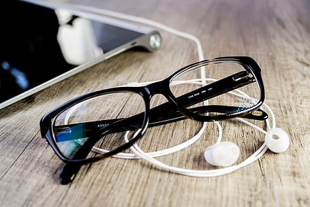 black frame eyeglasses thumbnail