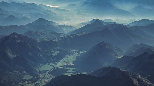 Mountain Landscape Morning Mist thumbnail
