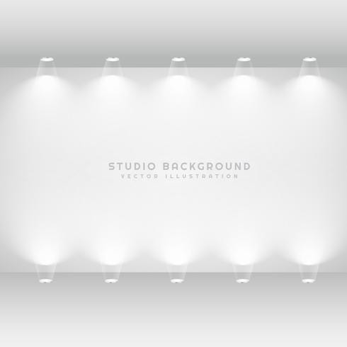 white studio gallery wall eps file