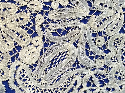 white lace textile thumbnail