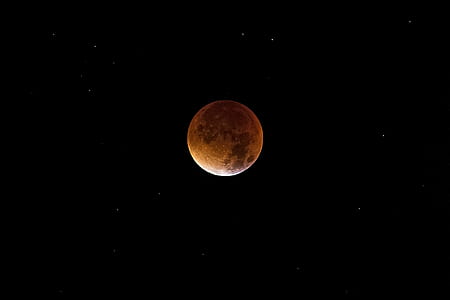 photo of moon during night time thumbnail