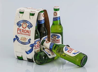 Peroni Nastro Azzurro bottles thumbnail