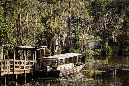 punt boat on body of water thumbnail