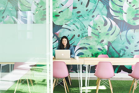 Leaf Mural Office Space Photo thumbnail