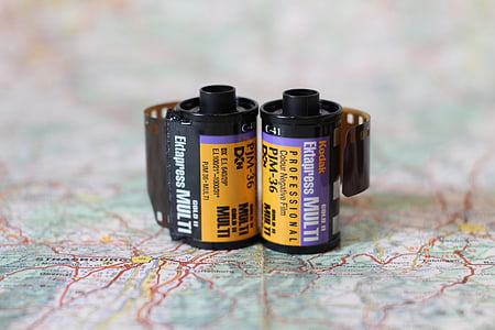 macro photography of two camera films thumbnail