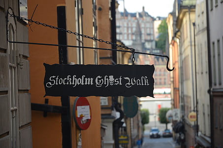 Stockholm Ghost Walk sign thumbnail