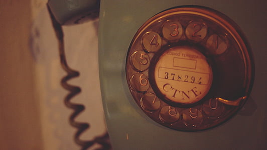 rotary telephone displaying 378294 CTNE thumbnail
