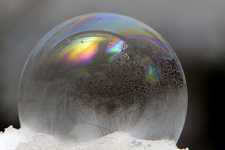 shallow focus photography of bubble thumbnail