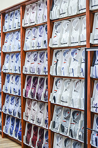 white button-up collared shirt display thumbnail