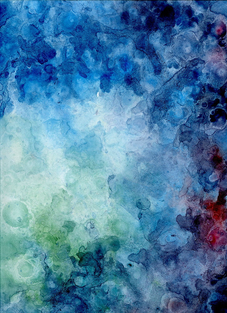 Watercolor painting Texture, Watercolor background , multi-color abstract painting PNG clipart