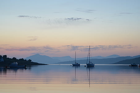 two white sailboats thumbnail