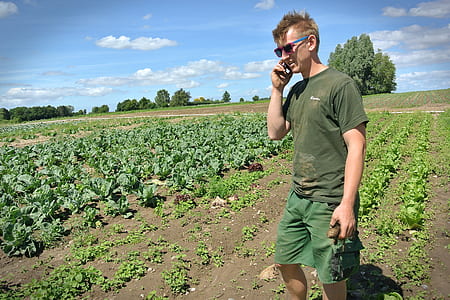 man standing on cabbage patch thumbnail
