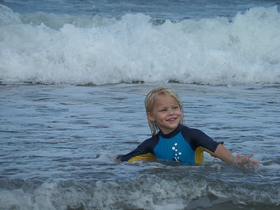 girl in body of water during daytime thumbnail