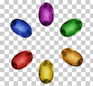Infinity Gems Thanos Vision Marvel Cinematic Universe, Stone, six assorted-color gemstones PNG clipart