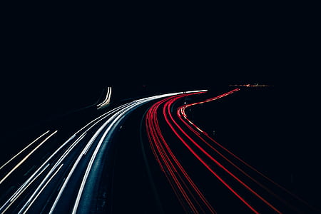 lights, night, dark, curve thumbnail