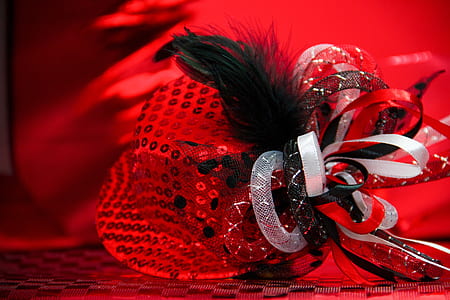 carnival, ball season, time, hat, shiny, sequins thumbnail