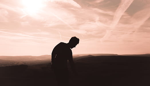 silhouette of a man thumbnail