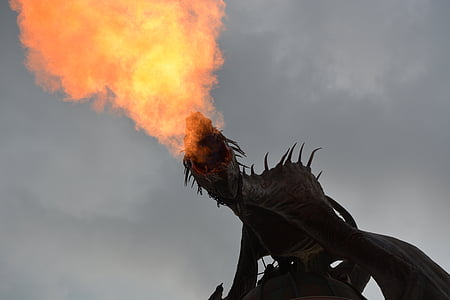 dragon blowing flame thumbnail