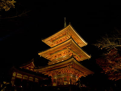 low-angle photography of temple thumbnail