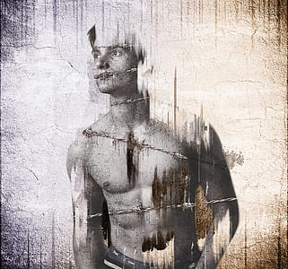 topless man illustration thumbnail