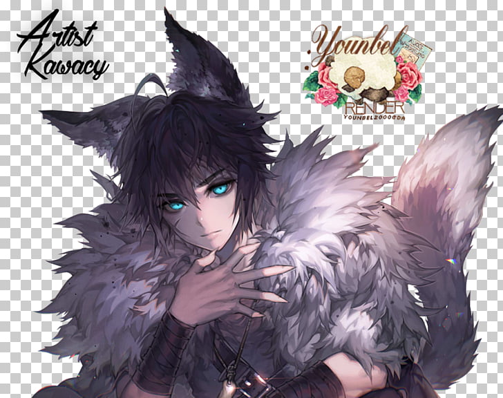 Gray Wolf Wolf Guy Anime Hair Drawing Anime Png Clipart Free Cliparts Uihere