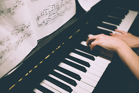 Playing piano thumbnail