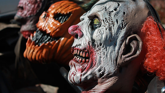 three scary mask headbust thumbnail