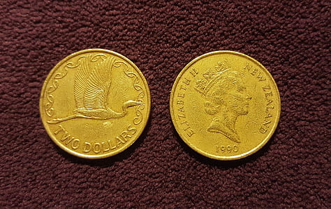 Gold Elizabeth New Zealand 1990 Coin thumbnail