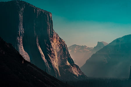 brown mountains at daytime thumbnail