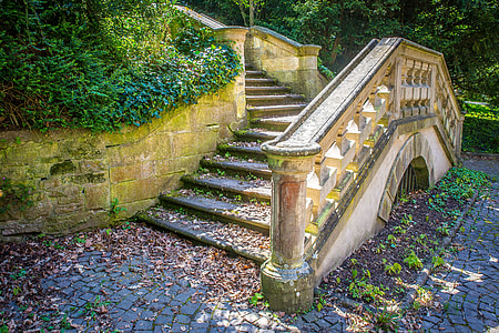 photography of beige concrete staires thumbnail