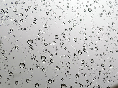 water dews on window thumbnail